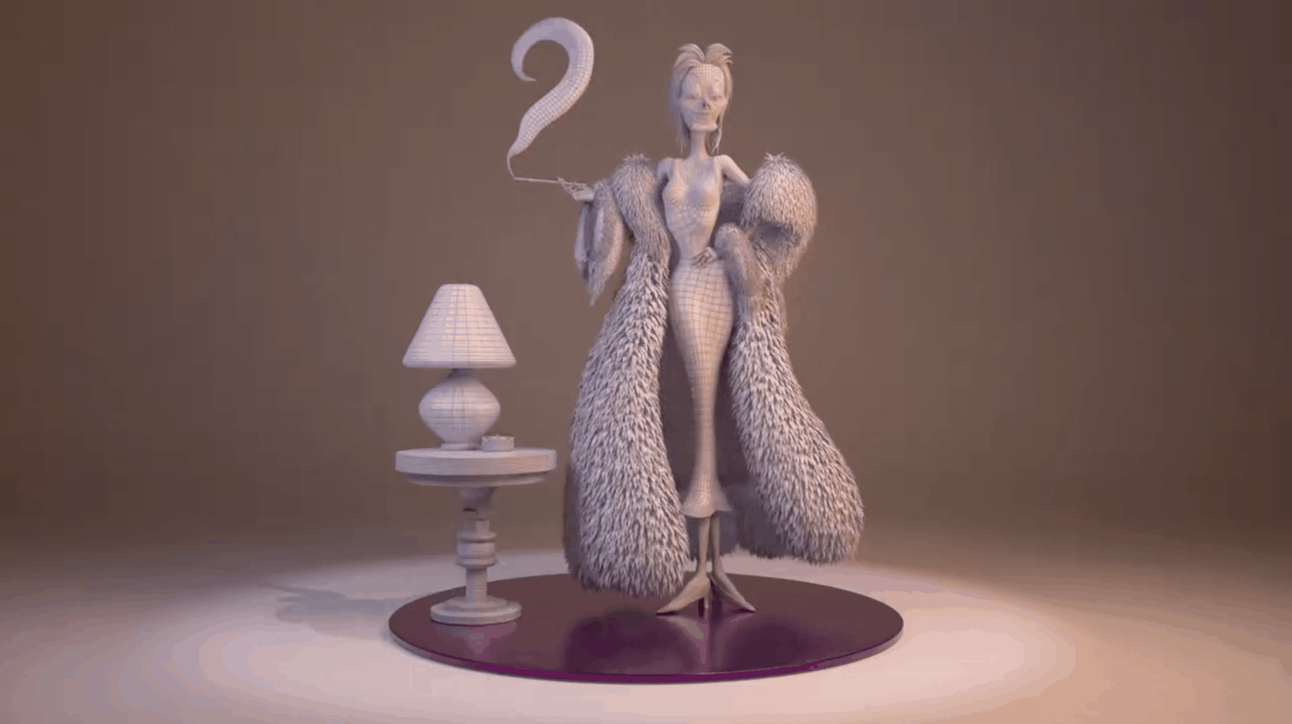 Cruella De Vil – Modelado 3D