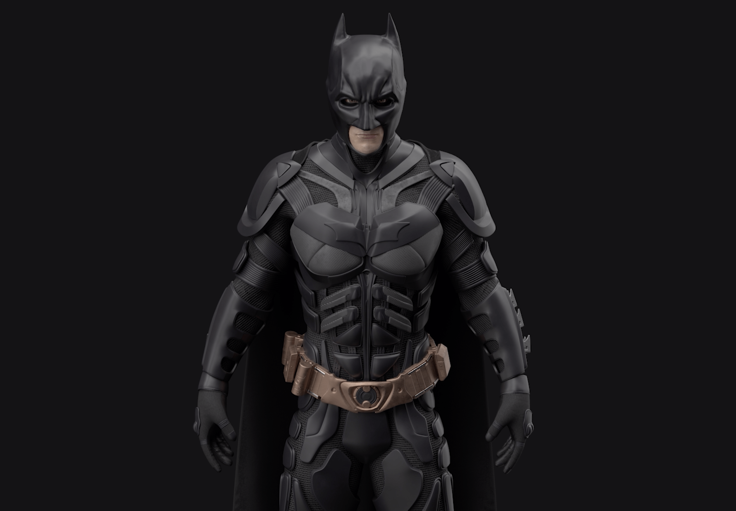 Dark Knight Vs Deadpool – Modelado 3D
