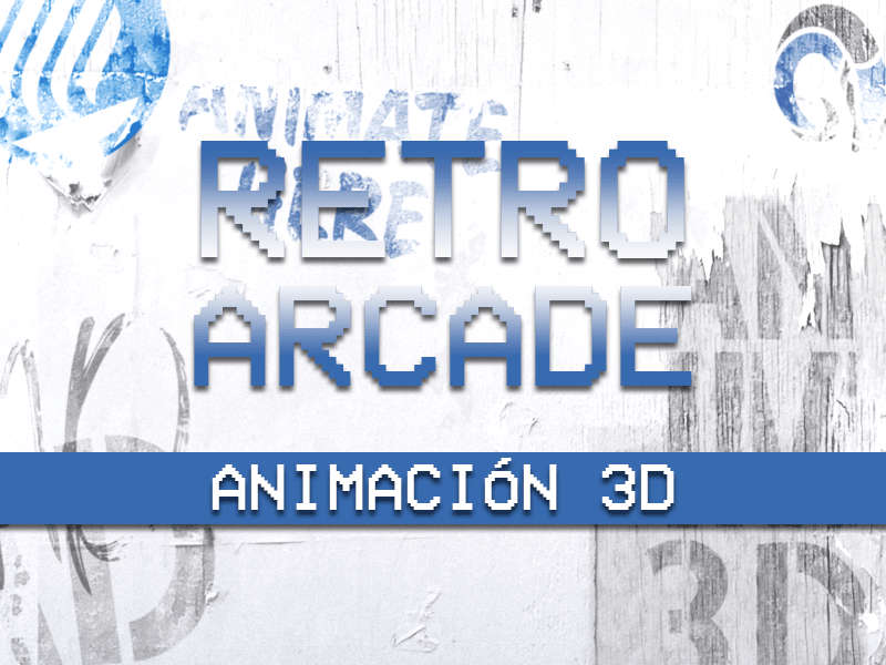 Animación 3D – Retro Arcade